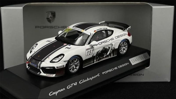 Porscheポルシェディーラーモデル Cayman GT4 Clubsport 2017 n° 157 Porscheポルシェディーラーモデル Design 1/43 Spark