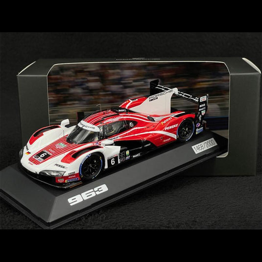 Porsche 963 2023年デイトナ24時間 6号車/Spark 1/43ミニカー ポルシェ特注
