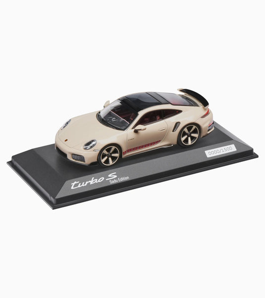 【予約】2027年発売予定 Porscheポルシェ 911 992-2 Turbo S クーペ 2025 クリーム ブラック 500台限定 ディーラーモデル / Spark 1/43 ミニカー