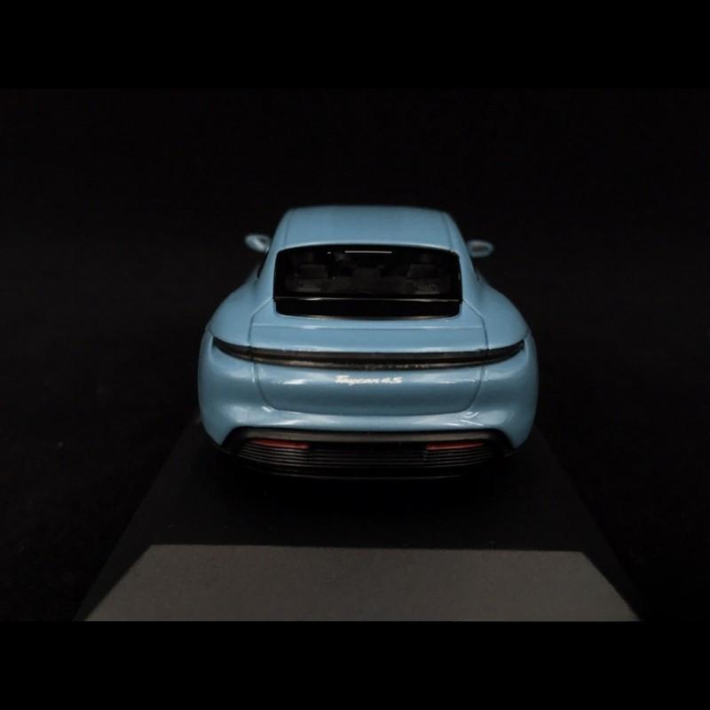 ギャラリービューアに画像をロードする, Porsche タイカン 4S 2019年モデル フローズンブルーメタリック/Minichamps 1/43ミニカー ポルシェ特注
