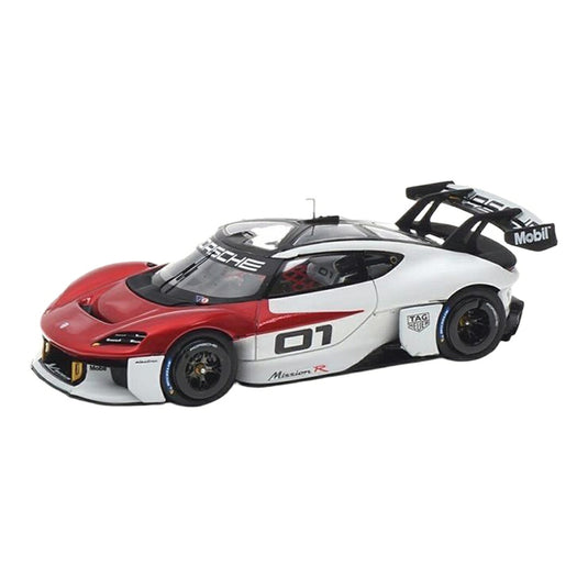Porscheポルシェ Mission R ホワイト/レッド