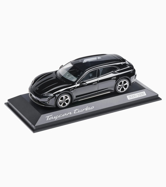 【予約】2027年発売予定 Porscheポルシェ Taycan Turbo Cross Turismo 2024 ブラック 2000台限定 ディーラーモデル / Spark 1/43 ミニカー