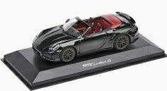 【予約】2026年発売予定 Porscheポルシェディーラーモデル 911 992-2 ターボS カブリオレ 2025 ブラック / Spark 1/43 ミニカー