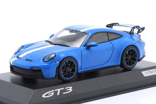 Porscheポルシェ 911 992 GT3 PEC 2021 シャークブルー ディーラーモデル / MINICHAMPS 1/43 ミニカー