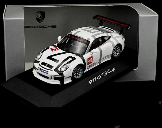 Porscheポルシェディーラーモデル 911 type 991 GT3 Cup 2015 n° 911 1/43 Spark