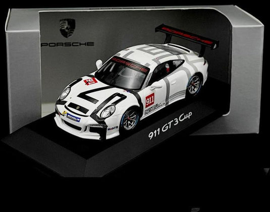 Porscheポルシェディーラーモデル 911 type 991 GT3 Cup 2015 n° 911 1/43 Spark