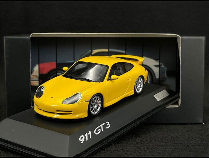 Porscheポルシェディーラーモデル 911 GT3 Type 996 2003 Speed Yellow 1/43 Spark