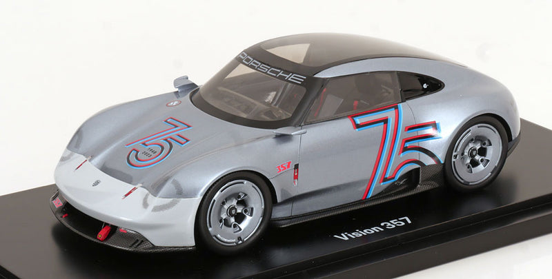 ギャラリービューアに画像をロードする, Porsche Vision 357 2023 ケース付 限定500個/ Spark 1/18 ミニカー
