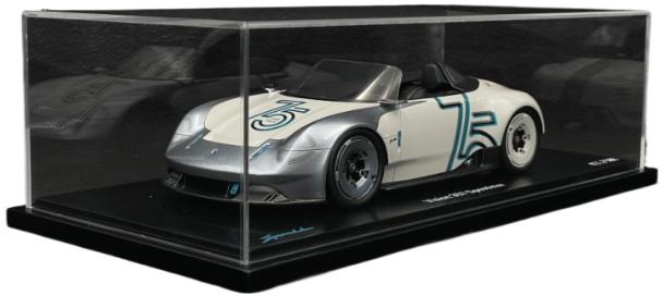 Porscheポルシェディーラーモデル Vision 357 Speedster 2023 Concept Car 75 Ans White / Silver 1/18 Spark