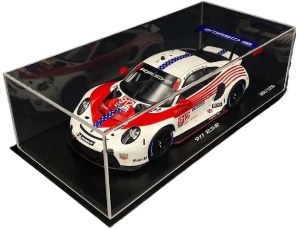 Porscheポルシェディーラーモデル 911 RSR type 991 n° 912 2nd 12h Sebring 2020 1/18 Spark