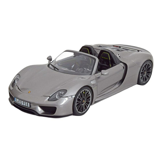 ポルシェ 918 Spyder 2014 グレーメタリック ポルシェ特注 / MINICHAMPS 1/18 ミニカー