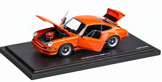 【予約】2027年発売予定 Porscheポルシェ 911 2.7 Carreraカレラ RS クーペ 1972 オレンジ ブラック 500台限定 ディーラーモデル / Spark 1/18 ミニカー
