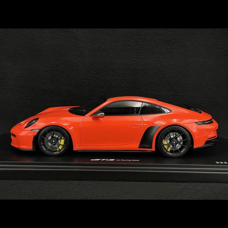 ギャラリービューアに画像をロードする, Porsche 911 GT3 ツーリング 992型 2022年モデル ラバオレンジ/Minichamps 1/18ミニカー ポルシェ特注
