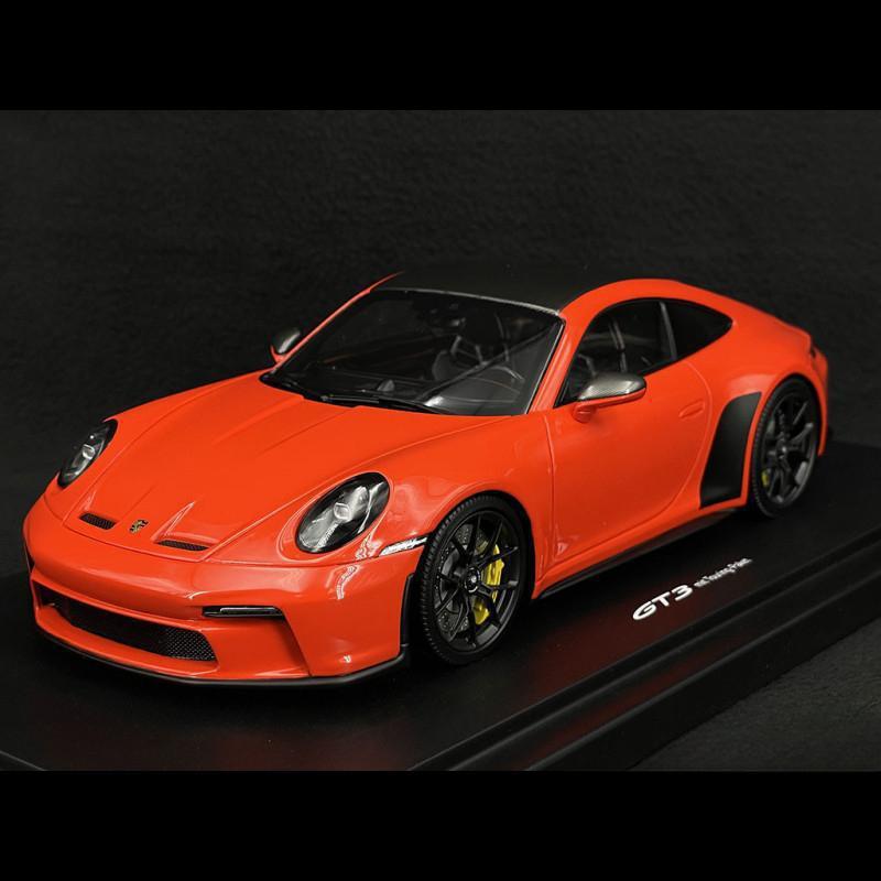 ギャラリービューアに画像をロードする, Porsche 911 GT3 ツーリング 992型 2022年モデル ラバオレンジ/Minichamps 1/18ミニカー ポルシェ特注
