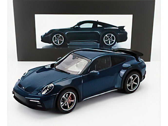 PORSCHE 911 992 DAKAR COUPE 2023 FJORD BLUE GREEN/Norev 1/18ミニカー
