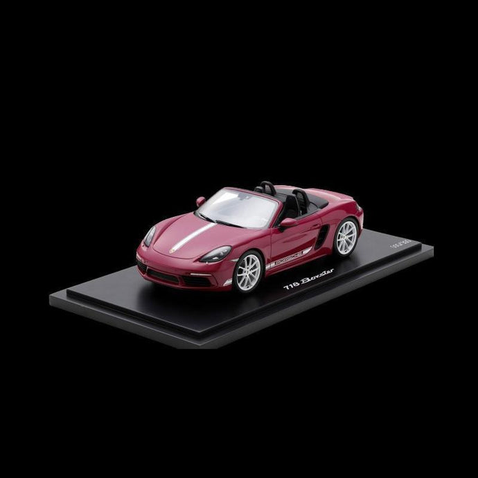 Porsche 718 ボクスター スタイルエディション 982型 2022年モデル ルビーレッド/Spark 1/18ミニカー ポルシェ特注