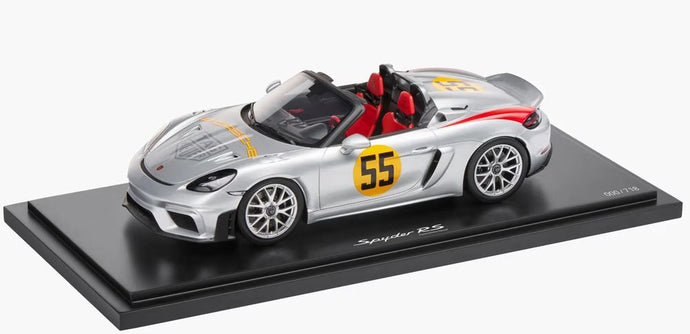 PORSCHE - 718 (982) SPIDER RS 2024  BLUE/Spark 1/18ミニカー ポルシェディーラーモデル 718台限定