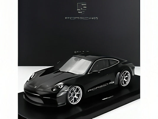 Porsche 911 S/T Type 992 2023 ブラック/ Spark 1/18 ポルシェディーラーモデルミニカー