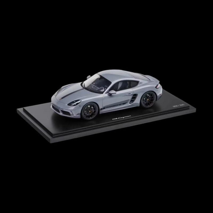 Porsche 718 カイマン スタイルエディション 982型 2022年モデル アークティックグレー/Spark 1/18ミニカー ポルシェ特注