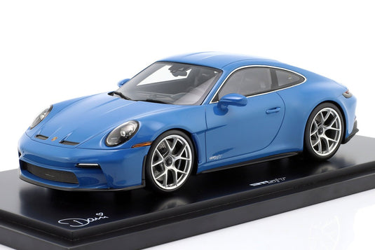 Porscheポルシェ 911 992 S/T Special request ダニブルー ディーラーモデル / Spark 1/18 ミニカー