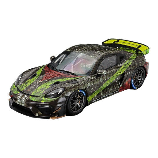 Porscheポルシェ 718 (982) Caymanケイマン GT4 RS Clubsportクラブスポーツ 2023 Various 500台限定 / Spark 1/18 ミニカー
