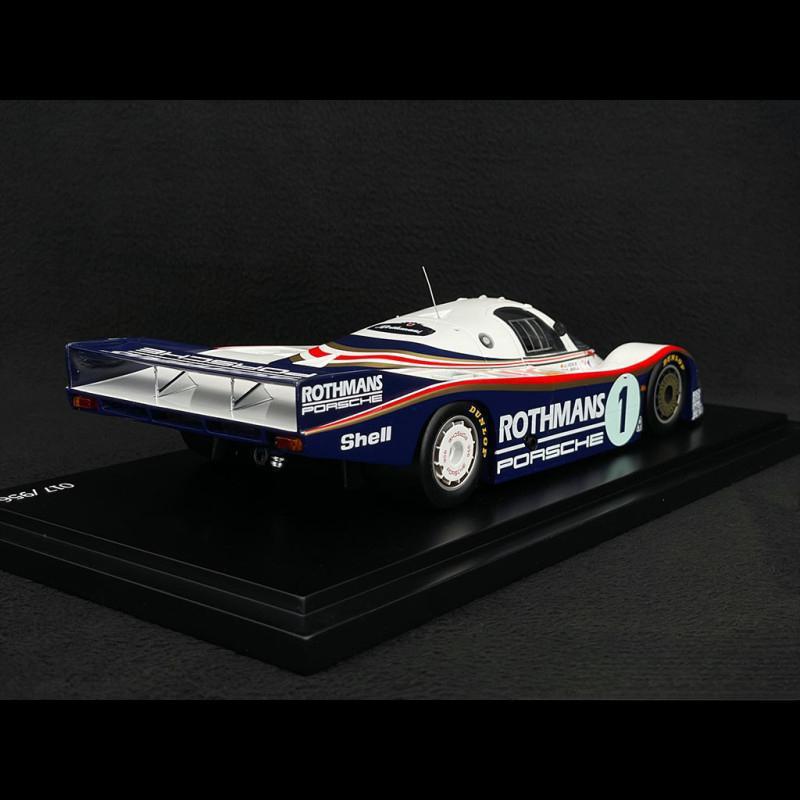 ギャラリービューアに画像をロードする, Porsche 956 ロスマンズ 1982年ルマン24時間優勝車 1号車/Spark 1/18ミニカー ポルシェ特注
