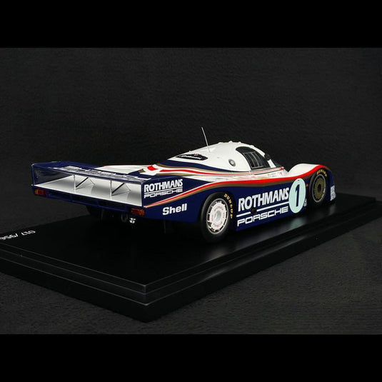 Porsche 956 ロスマンズ 1982年ルマン24時間優勝車 1号車/Spark 1/18ミニカー ポルシェ特注