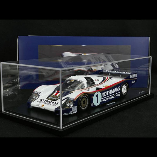 Porsche 956 ロスマンズ 1982年ルマン24時間優勝車 1号車/Spark 1/18ミニカー ポルシェ特注
