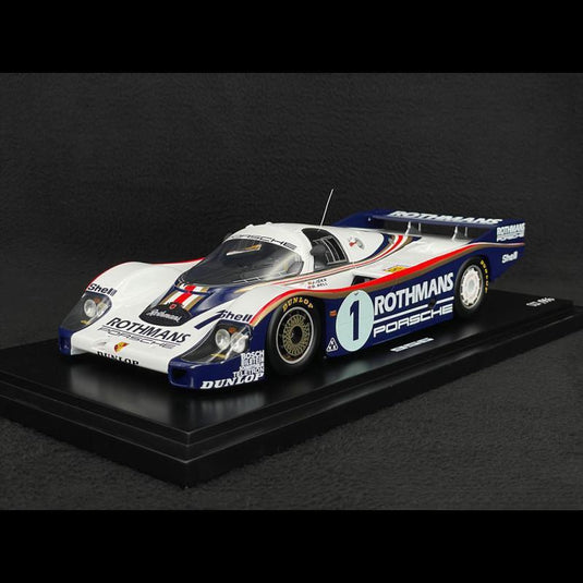 Porsche 956 ロスマンズ 1982年ルマン24時間優勝車 1号車/Spark 1/18ミニカー ポルシェ特注