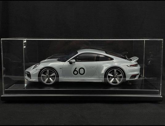 Porscheポルシェディーラーモデル 911 Sport Classic Type 992 2022 Sport Grey Metallic 1/12 Spark