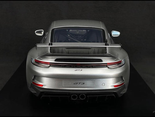 Porscheポルシェ 911 GT3 Type 992 2021 Silver grey metallic 1/12 Spark