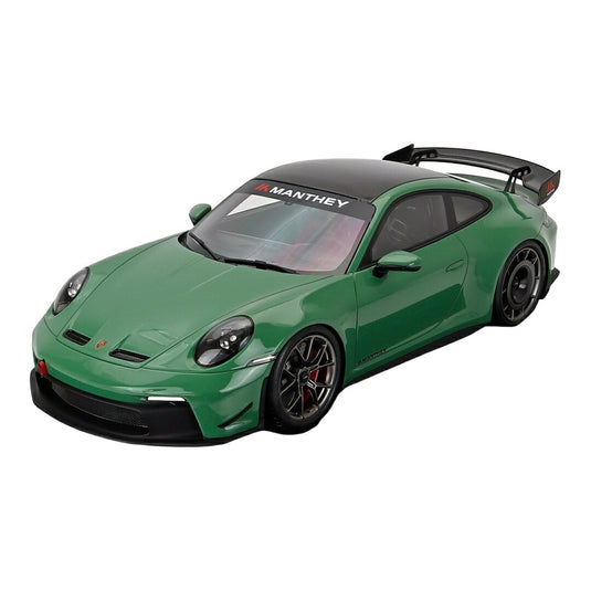 Porscheポルシェ 911 992.2 GT3 クーペ Mantheyキット 2024 オーラティアムグリーン 200台限定 / Spark 1/12 ミニカー