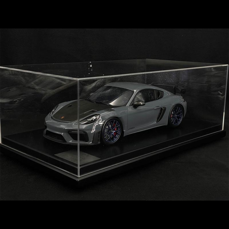 ギャラリービューアに画像をロードする, Porsche 718 カイマン GT4 RS 982型 2022年モデル アークティックグレー/Spark 1/12ミニカー ポルシェ特注
