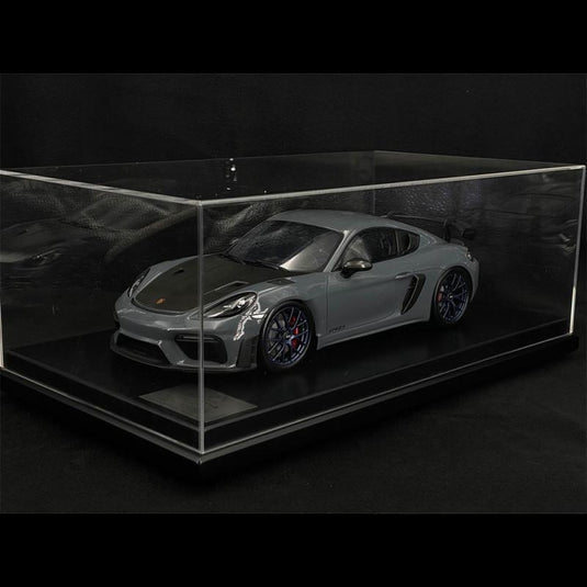 Porsche 718 カイマン GT4 RS 982型 2022年モデル アークティックグレー/Spark 1/12ミニカー ポルシェ特注
