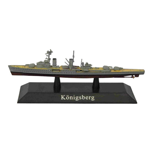 WARSHIP KONISBERG LIGHT CRUISER GERMANY 1926 MILITARYミリタリー / EDICOLA 1/1250 ミニカー