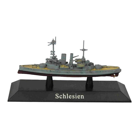WARSHIP SCHLESIEN BATTLESHIP GERMANY 1906 MILITARYミリタリー / EDICOLA 1/1250 ミニカー