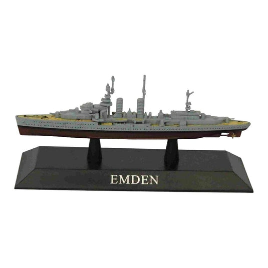 WARSHIP EMDEN LIGHT CRUISER GERMANY 1925 MILITARYミリタリー / EDICOLA 1/1250 ミニカー