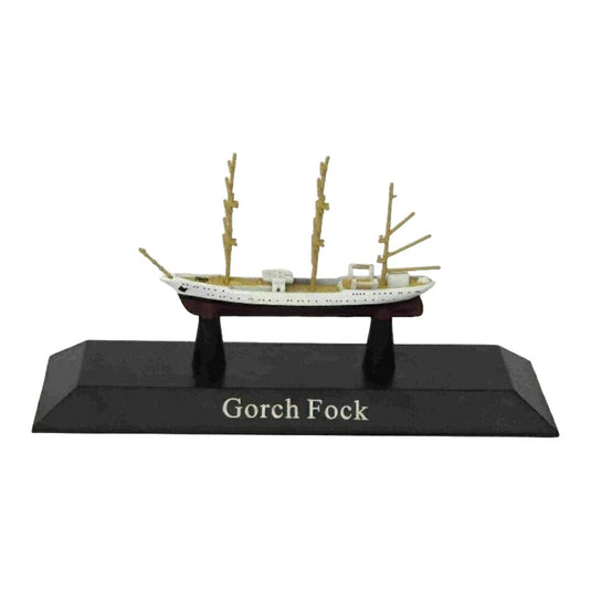 WARSHIP軍艦 GORCH FOCKゴルヒ・フォック 1958 SAIL TRAINING SHIP帆船練習艦 GERMANYドイツ MILITARYミリタリー / EDICOLA 1/1250 ミニカー