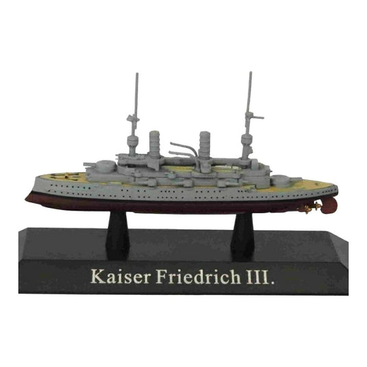 WARSHIP軍艦 KAISER FRIEDRICH IIIカイザー・フリードリヒ3世 1896 LINER WARSHIP戦列艦 GERMANYドイツ MILITARYミリタ / EDICOLA 1/1250 ミニカー