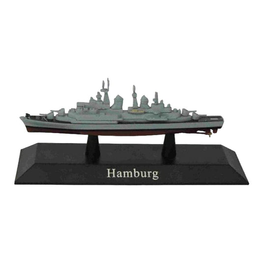 WARSHIP軍艦 HAMBURGハンブルク DESTROYER駆逐艦 GERMANYドイツ 1960 MILITARYミリタリー / EDICOLA 1/1250 ミニカー