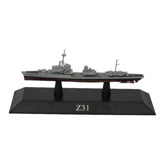 WARSHIP軍艦 Z31 DESTROYER駆逐艦 GERMANYドイツ 1942 MILITARYミリタリー / EDICOLA 1/1250 ミニカー