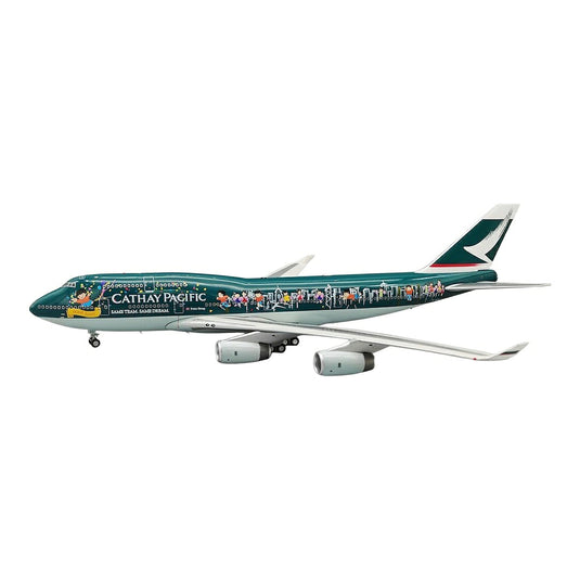 キャセイパシフィック航空 Cathay Pacific Airways ボーイング 747-467 / WB Models 1/200 飛行機模型 旅客機