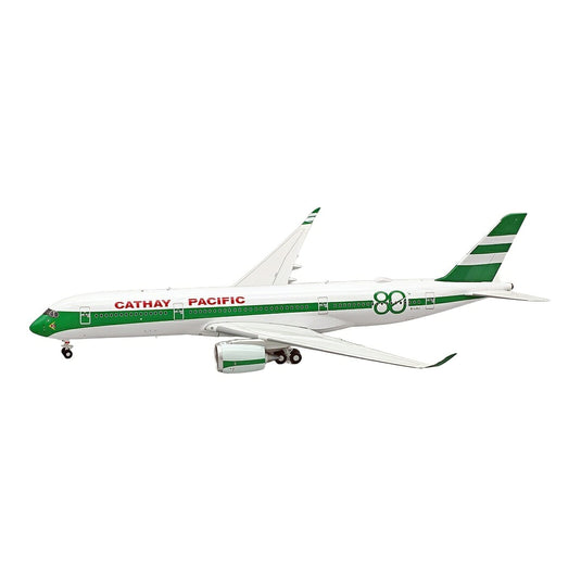 キャセイパシフィック航空 Cathay Pacific エアバス A350-900 80th Anniversary Livery / WB Models 1/200 飛行機模型 旅客機