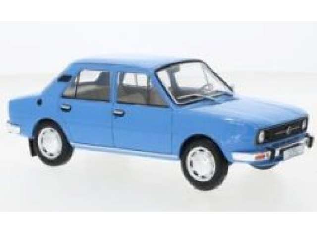 1976 Skoda 105L ブルー/WHITEBOX 1/24ミニカー