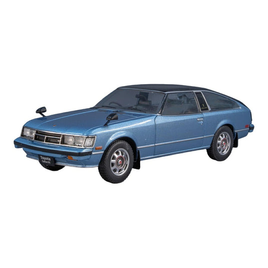 Toyotaトヨタ Celicaセリカ XX 1978 ライトブルーメタリック ブラック ダイキャストモデル ミニカー /WHITEBOX 1/24