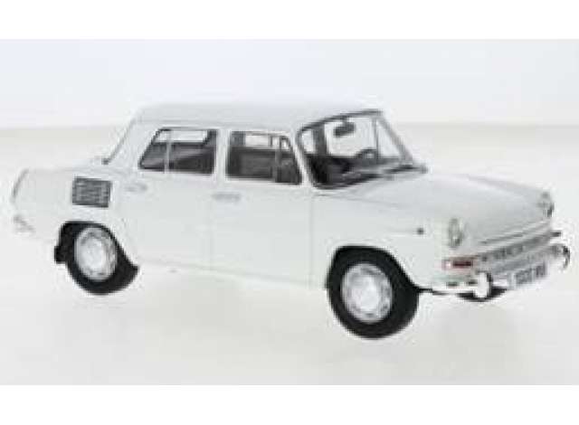 1968 Skoda 1000 MB ホワイト/WHITEBOX 1/24ミニカー