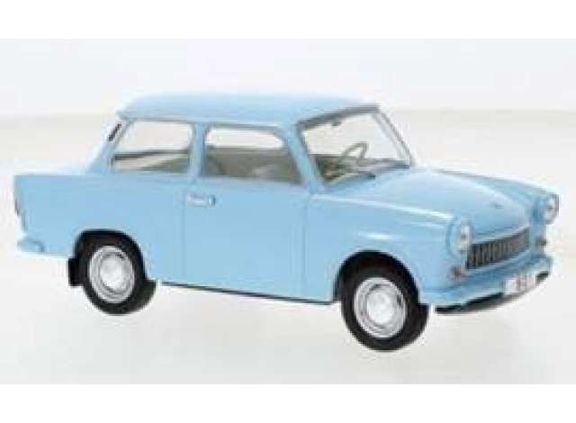 1965 トラバント 601 ライトブルー/ WHITEBOX  1/24 ミニカー
