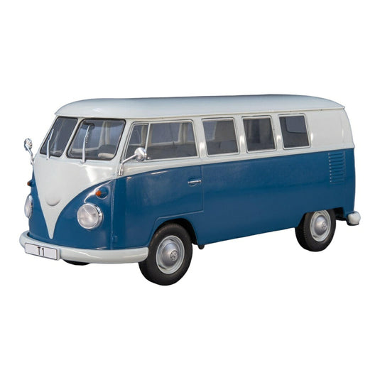 Volkswagenフォルクスワーゲン T1 minivan 1960 ホワイト ブルー ダイキャストモデル ミニカー /WHITEBOX 1/24
