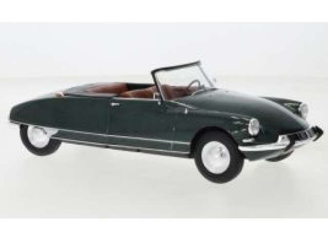 1963 Citroen DS 19 カブリオレ メタリックダークグリーン/WHITEBOX 1/24ミニカー