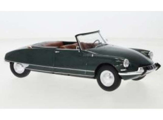 1963 Citroen DS 19 カブリオレ メタリックダークグリーン/WHITEBOX 1/24ミニカー